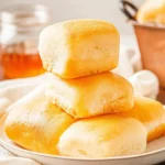 Delicious Texas Roadhouse Rolls served warm with butter