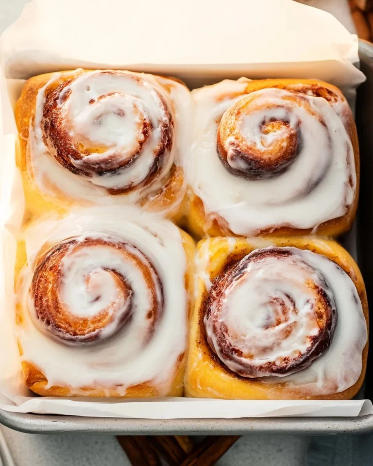 Delicious air fryer cinnamon rolls baked to perfection