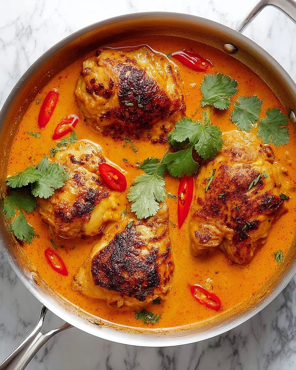 Grilled Thai Satay Chicken with peanut sauce on a plate
