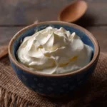 Homemade Italian milk cream prepared two ways for delicious desserts