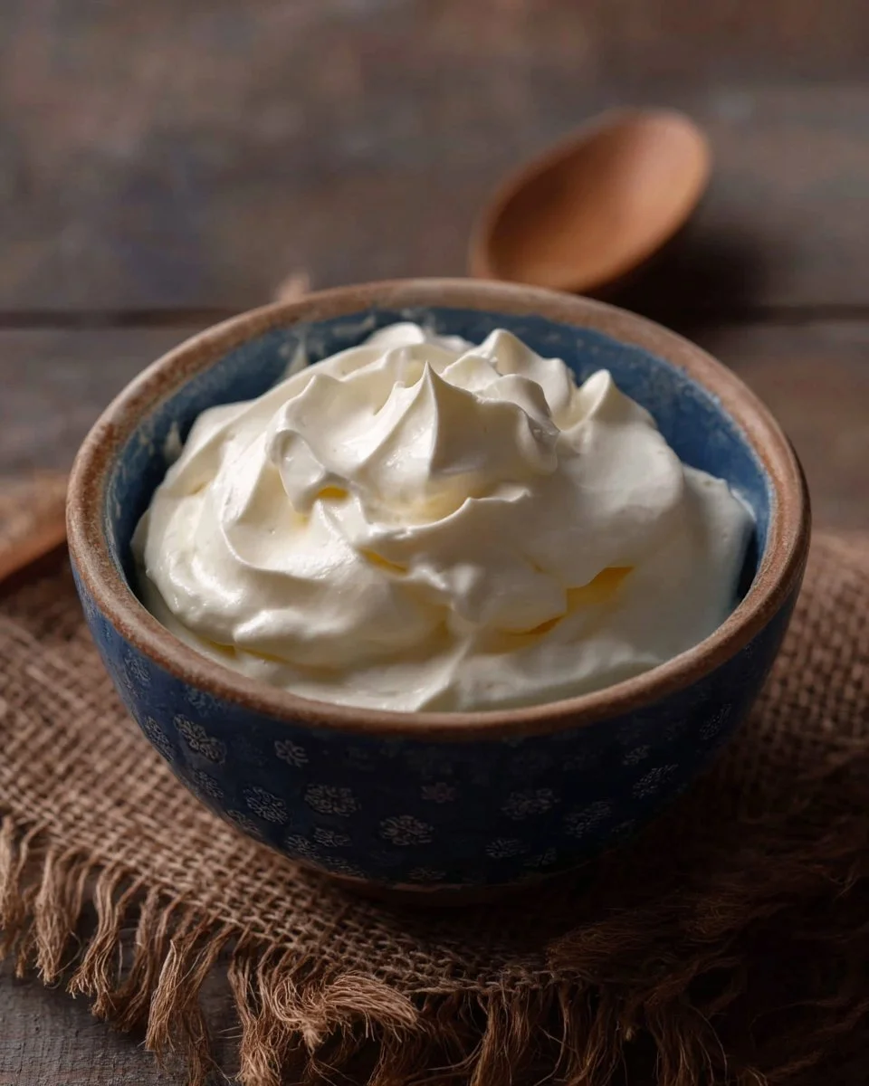 Homemade Italian milk cream prepared two ways for delicious desserts