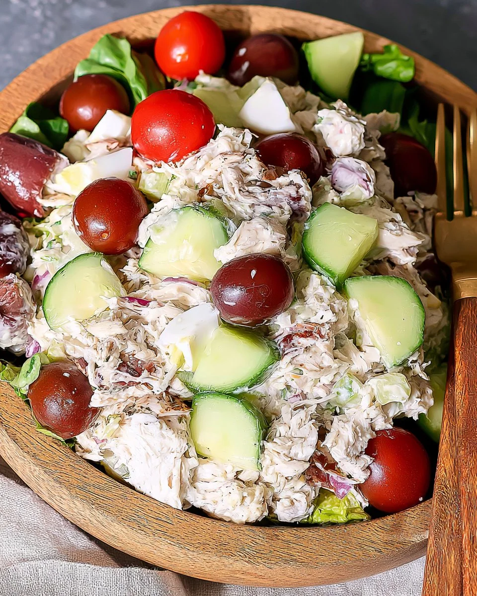 Delicious and healthy Paleo Chicken Salad made with fresh ingredients.