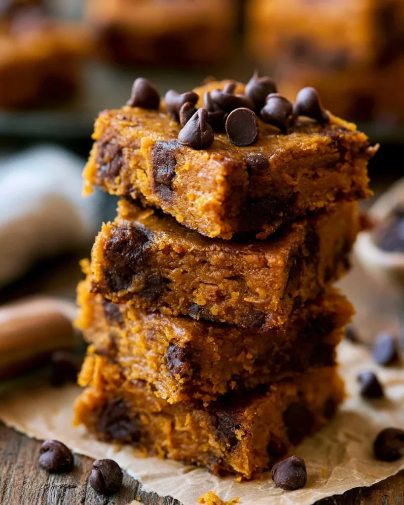 Delicious sweet potato blondies served on a plate, a healthy dessert option.