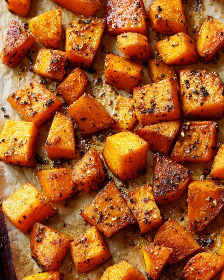 Delicious roasted pumpkin dish prepared using an easy recipe