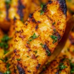 Delicious grilled potatoes seasoned and cooked to perfection on the grill