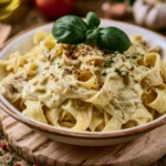 Creamy homemade Alfredo Sauce ready to pour over pasta