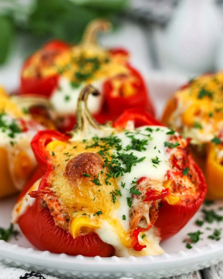Mexican stuffed peppers filled with flavorful ingredients and spices