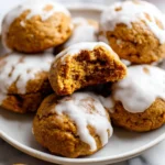 Deliciously soft pumpkin cookies with a hint of autumn spice